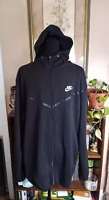 Nike Full Zip Up Hoodie Black Men's XL  • $25