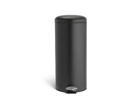 £22.99 • Buy Habitat Black 30 Litre Round Kitchen Pedal Bin *SLIGHT COSMETIC MARKS SAVE £S!