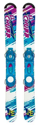 New Ski Blades + Bindings (fit Mondo 23-29.5 Boots=4.5-11.5) • $99