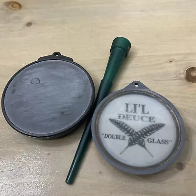 Vintage Old Betsy Primos Slate Turkey Call & Li’l Deuce Double Glass HS STRUT • $35