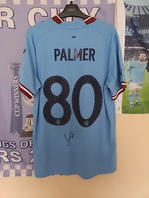 Cole Palmer Signed MANCHESTER CITY Shirt • £75