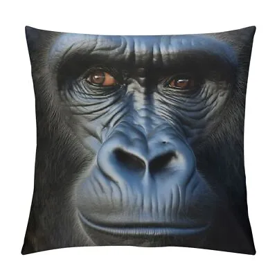 JEUXUS Monkey Home Decor Pillow Cover For Nursery And Kid's Room • $7.98
