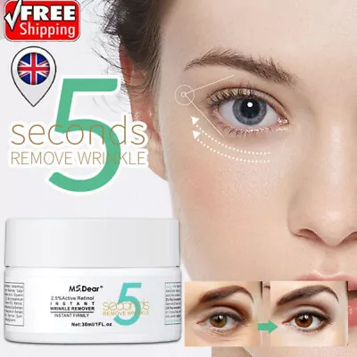 5 Seconds Wrinkle Remove Instant Face Cream Skin Tightening Anti-Aging Serum UK • £6.95