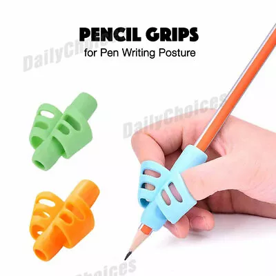 A Set Of 6pcs Magical Pencil Grip For Kids ‘handwriting Aid Posture Correction • $8.39