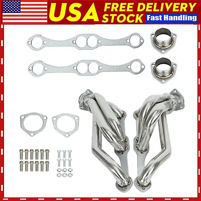 For Small Block Chevy Blazer S10 S15 2WD 350 V8 GMC Engine Swap SS Headers US • $185.99