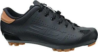 Sidi Dust Shoelace Mountain Clipless Shoes - Men's Black 44 • $242.92