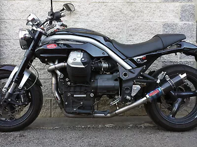 MassMoto Exhaust Full-Titanium System+Carbon Silencer Moto Guzzi Griso 1200 8v • $2162.61