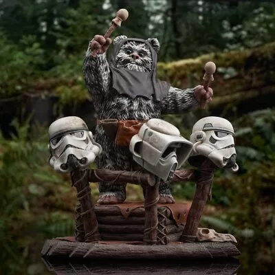 Gentle Giant - Ewok Drummer Milestones Statue - Web Exclusive Return Of The Jedi • $310