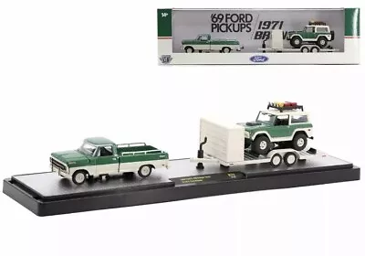 AUTO HAULERS 1969 Ford F-100 Ranger Truck & 1971 FordBronco M2 2024 • $34