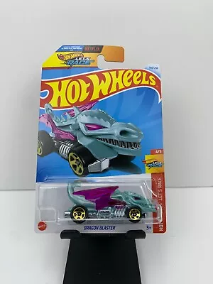 Hot Wheels 2024 Mainline G Case Hot Wheels Lets Race Dragon Blaster 140/250 • $2.99