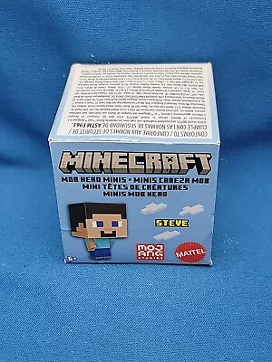 NEW Minecraft Mob Head Mini Figure - STEVE • $4