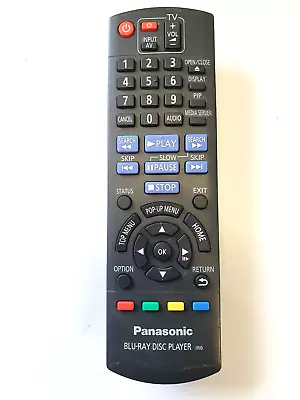 Genuine Original Panasonic N2QAYB000577 BLU-RAY DVD Remote Control Tested • £6.99