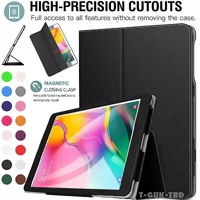 Flip Case For Samsung Galaxy Tab A 10.1  SM-T510 T515 2019 Leather Stand Cover • £5.99