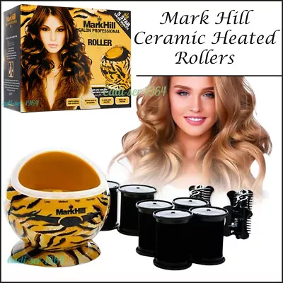 £39.99 • Buy Mark Hill Ceramic Heated Hair Rollers Rock Roller Pod Ceramic Tech NEW