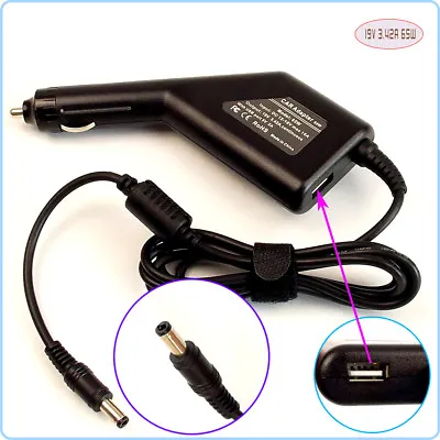 Notebook DC Adapter Car Charger For Toshiba Satellite S50T-B-10H T110-10X • $39.98