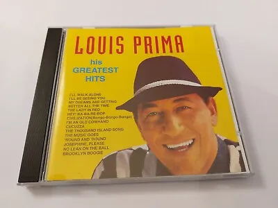 Louis Prima * His Greatest Hits * Jazz Cd Album Excellent 1994 • £4.99