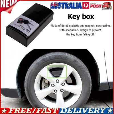£7.15 • Buy Magnetic Car Key Case Plastic Stash Anti Lost Car Keys Holder Box For Outdoor