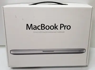 Apple MacBook Pro 13 Inch A1278 2013 Silver EMPTY BOX ONLY NO INSIDE PLASTIC • $9.99