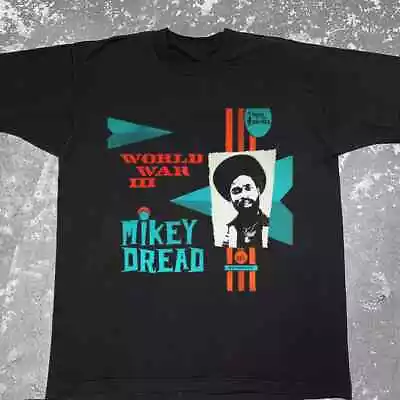 Mikey Dread World War III Album Black Short Sleeve Unisex T-Shirt S-5XL QX6 • $20.99