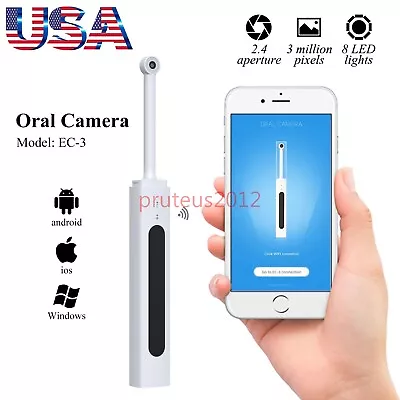 Wireless Oral Dental Oral Camera HD Oral Intraoral Endoscope Camera  JX • $39.99