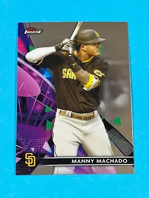 2021 Topps Finest Manny Machado #31 San Diego Padres (L) • $1