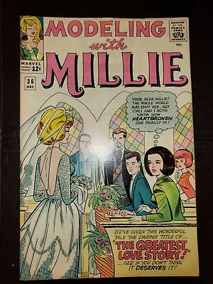 Modeling With Millie Comic Books #36 & #49 Marvel Silver Age 12 Cent Comic Books • $8.99