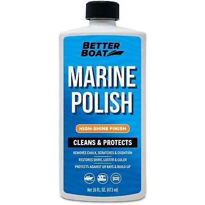 Boat Cleaner Wax Marine Polish For High Gloss Gel Coat Restorer Boat Oxidation • $23.99