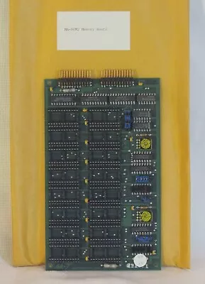 Vintage Mycro-Tek MA 80M2 Memory Board 1 • $79.99