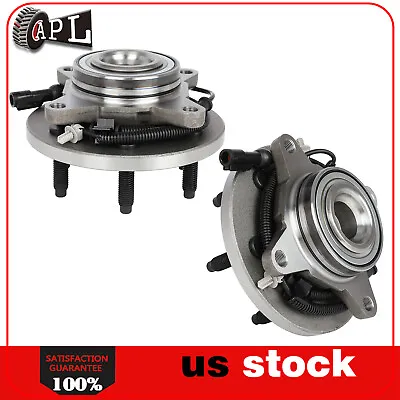 2X Front Left & Right Wheel Hub Bearings Assembly For 2009 2010 Ford F150 RWD • $113.59