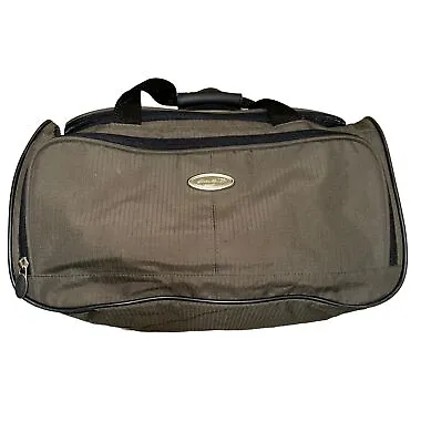 Eddie Bauer Carry On Duffle Bag One Piece Hunter Green 90’s • $21
