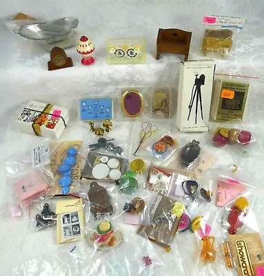 Assortment Of NOS/used Dollhouse/miniature Decor Food Accessories • $4.95