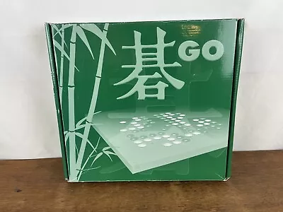 Japanese Go Board Game Set Black & White Stones • $44.95