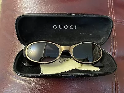 Gucci Ladies Vintage Sunglasses Copper & Black • £49