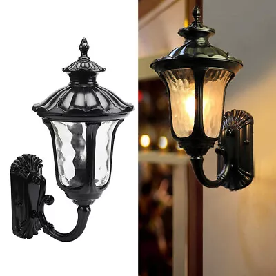 Outdoor Security Wall Light Coach Lantern Garden Lighting Victorian Design Lamp • £20.95