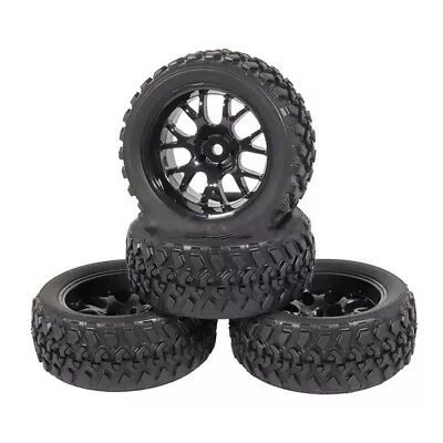 4PCS Tires Wheel Rims Set For Wltoys 144001 124019 1/14 1/18 1/16 RC Buggy Car • $23.54