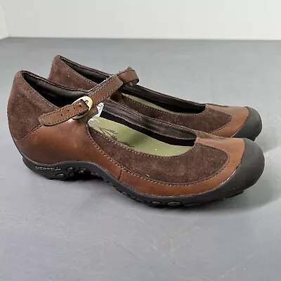 Vintage MERRELL Plaza MJ Saddle Single Strap Shoes Women’s 7.5 NEW • $55.25