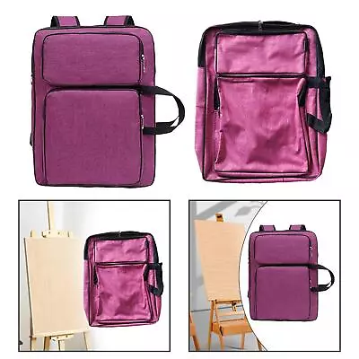 A3 Art Portfolio Case Artists Backpack Sketch Bag Art Bag • £14.16