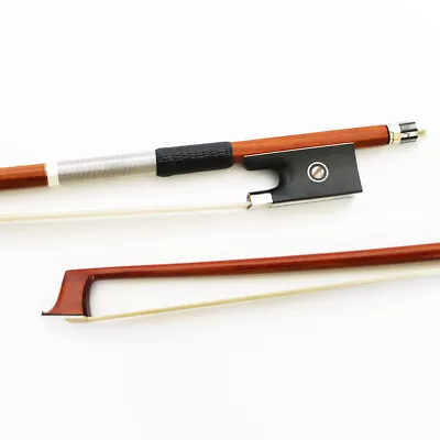 Master Pernambuco Violin Bow 4/4 Size Ebony Frog Great Performance • $79.99