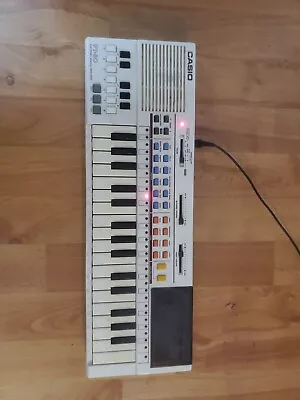 80s Casio PT-80 Mini Electronic Piano Keyboard  With RO-264 Tested FREE SHIPPING • $89