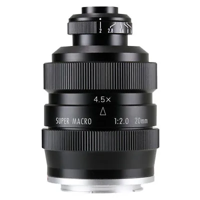 AU Zhongyi Mitakon 20mm F/2 4.5X Super Macro Lens For Mirrorless Micro 4/3 GH4 • $251.90