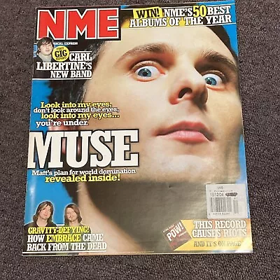 NME 18 December 2004 Muse Embrace The Vines Carl Barat Kate Bush • $7.99