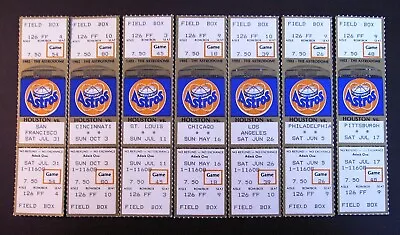 Houston Astros 1982 Vintage MLB Ticket Stubs - One Ticket - SEE LISTING • $6.95