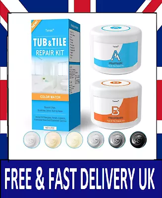 Bath Repair Kit & Bath Enamel Repair Kit (Color Match) - 3.7 OZ FREE POSTAGE UK • £9.99