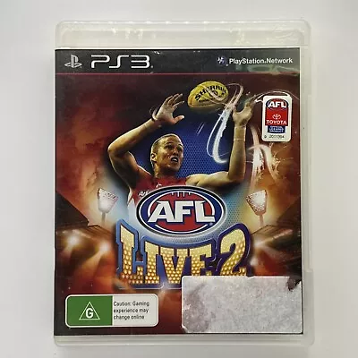 AFL Live 2 - PS3 / Playstation 3 Game • $12
