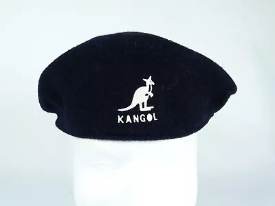 Kangol Mens Navy Blue Wool Flat Cap - OSFM • $17.07