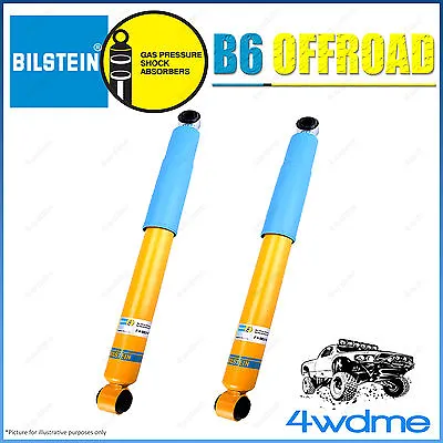 Fits Toyota Hilux N80 4WD Ute 4WD Bilstein B6 Offroad Rear Shocks 2  50mm Lift • $603.75