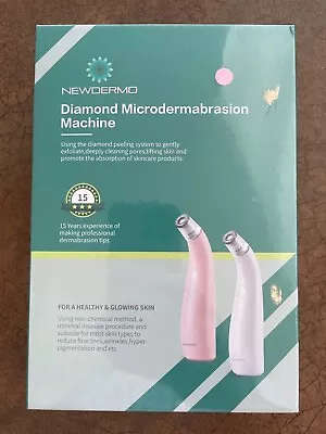 NEW Newdermo 2-IN-1 Diamond Microdermabrasion Machine Facial Exfoliation Pink • $20