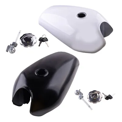 9L 2.4 Gallon Motorcycle Fuel Gas Tank With Cap Switch Fit For Honda Cafe Racer • $283.06