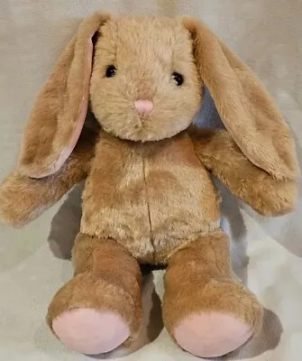 Build A Bear Bunny Rabbit 2021 Pawlette Tan And Pink 16  Plush  • £11.49