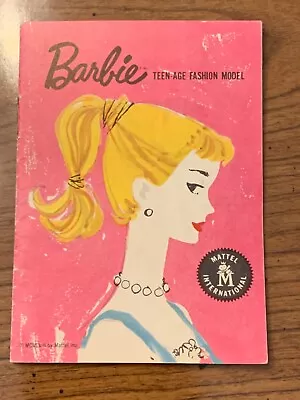 Vintage 1950's & 60's Barbie Fashion Booklet • $4.25